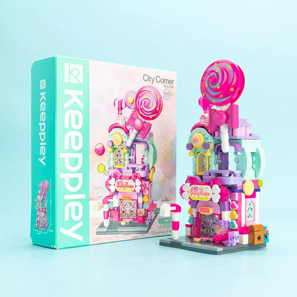 Keeppley Building Block Toys - Pink Candy Store