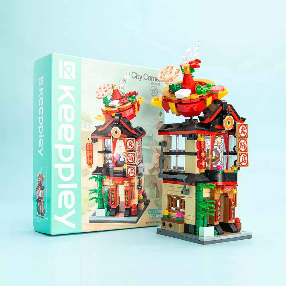 Keeppley Building Block Toys - Hot Pot Restaurant