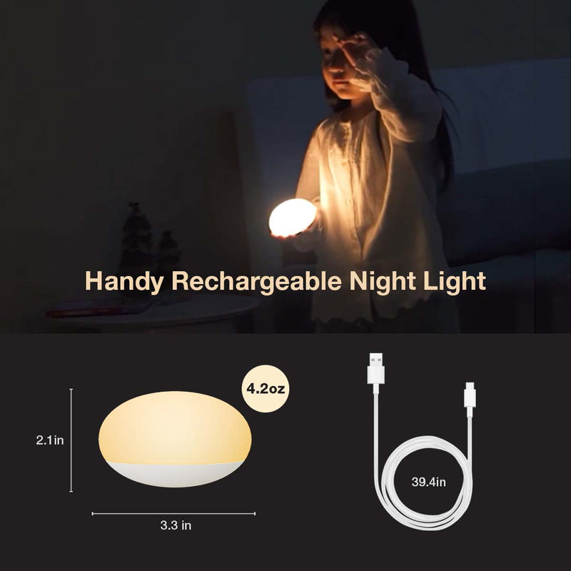 FRAVITA Baby Handy Night Light| the Most Convenient Infant Light for Night Care/ Nursing/ Diaper Changing/ Breastfeeding