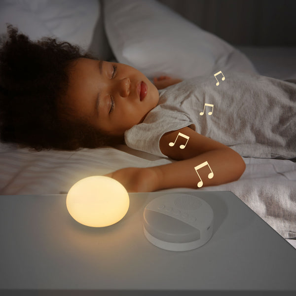 - FRAVITA Baby Sleep Pack: Baby Night Light + White Noise Sound Machine - White